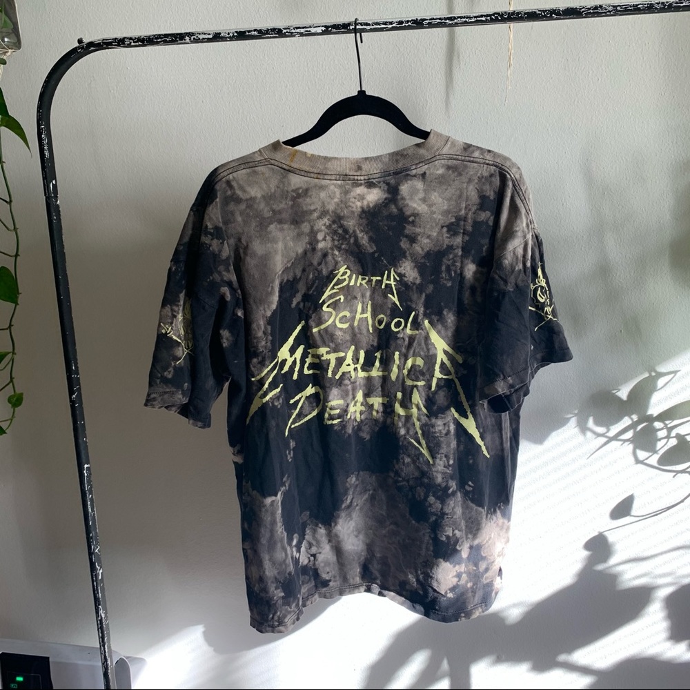 Original Metallica Vintage Bleached Band Tees.
